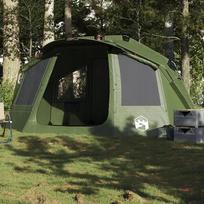 zvejybos palapine - vidaXL žvejybos palapinė, alyvuogių (Olive Green), penkiavietė, atspari vandeniui - 3 nuotrauka