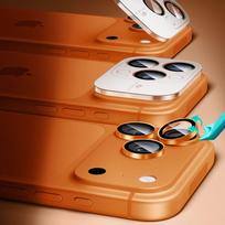 16 pro - ESR Armorite Camera Lens Glass for Apple iPhone 15 Pro / 15 Pro Max / 16 Pro / 16 Pro Max / 17 Pro / 17 Pro Max - Oranžinė (Orange) - 3 nuotrauka