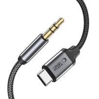 usb c aux - Juodas laidas Type-C - 3.5mm (AUX) 100cm "Tech-Protect Ultraboost" - 5 nuotrauka