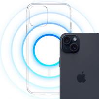 telefonu deklai iphone 15 - 3mk Aišku MagCase skirtas Apple iPhone 15 - skaidrus - 2 nuotrauka