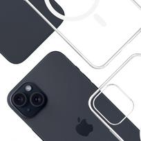 telefonu deklai iphone 15 - 3mk Aišku MagCase skirtas Apple iPhone 15 - skaidrus - 7 nuotrauka