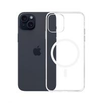 telefonu deklai iphone 15 - 3mk Aišku MagCase skirtas Apple iPhone 15 - skaidrus - 8 nuotrauka