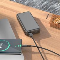 hoco power bank - Hoco J100A 20000 mAh (white) - 4 nuotrauka