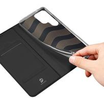 galaxu s25 ultra black - DUX DUCIS piniginė SKIN PRO Samsung S25 Ultra juoda - 5 nuotrauka