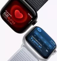 apple watch series 10 46 - Apple Watch Series 10 GPS + Cellular 46mm Gold Titanium Case with Starlight Sport Band - M/L - 6 nuotrauka