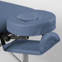 aliuminis stalas - Masažo stalas VESTA SOFT TOUCH K651, mėlynas - 5 nuotrauka