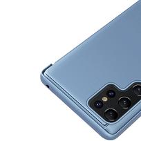 flip telefonai - Aišku Vaizdo Korpusas Samsung Galaxy S25 Ultra Flip Dangtis - Mėlynas - 5 nuotrauka