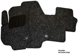 Medžiaginiai kilimėliai COMFORT Chrysler 200 / 2015-2017m. tankaus veltinio danga