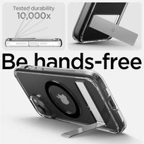 apple ultra topocentras - Spigen Ultra Hybrid S MagSafe dėklas su stoveliu iPhone 15 Plus - Juodas - 13 nuotrauka