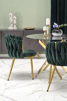 kreslas - Fotelis Halmar Max Bis Plus Walnut, 90x52x95 cm - 8 nuotrauka
