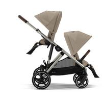 cybex vezimelis sportiniai - Sportinis vežimėlis Cybex Gazelle S TPE, Almond Beige - 2 nuotrauka