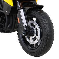 vaikiskas motociklas - Elektrinis motociklas BMW F850 GS, Yellow - 2 nuotrauka