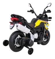 vaikiskas motociklas - Elektrinis motociklas BMW F850 GS, Yellow - 5 nuotrauka