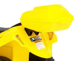 vaikiskas elektrinis triratis - Elektrinis motociklas BJX-088, Yellow - 3 nuotrauka