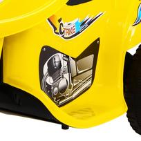 vaikiskas elektrinis triratis - Elektrinis motociklas BJX-088, Yellow - 4 nuotrauka