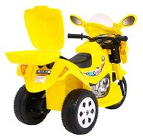 vaikiskas elektrinis triratis - Elektrinis motociklas BJX-088, Yellow - 7 nuotrauka