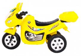vaikiskas elektrinis triratis - Elektrinis motociklas BJX-088, Yellow - 10 nuotrauka