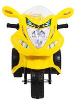 vaikiskas elektrinis triratis - Elektrinis motociklas BJX-088, Yellow - 11 nuotrauka