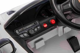 porsche elektromobilis vaikams - Vaikiškas elektromobilis Porsche 718 Spyder RS, baltas (White) - 3 nuotrauka