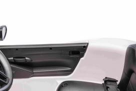 porsche elektromobilis vaikams - Vaikiškas elektromobilis Porsche 718 Spyder RS, baltas (White) - 10 nuotrauka