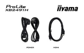 iiyama prolite - iiyama ProLite XB2491H-B1 23.8", IPS, FHD, 120Hz - 6 nuotrauka