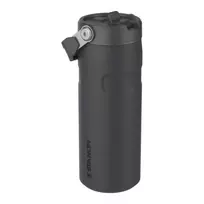 stanley the iceflow flip straw bottle - Stanley The IceFlow Bottle Flip Straw 2.0, 0.47 l, Juodas (Black) - 2 nuotrauka