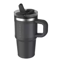 stanley gertuve juoda - Termopuodelis Stanley Quencher ProTour Flip Straw Tumbler, 0.6 l, black fade - 2 nuotrauka
