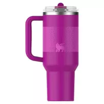 stanley gertuve 1.18 - Termopuodelis Stanley Quencher ProTour Flip Straw 10-12486-379, 1.18 l, violet blossom sp. - 3 nuotrauka