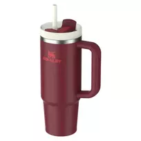 stanley quencher h2.0 flowstate tumbler - Termopuodelis Stanley The Quencher H2.0 FlowState Tumbler, 0.89 l, tamsiai raudona sp. - 2 nuotrauka