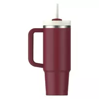 stanley quencher h2.0 flowstate tumbler - Termopuodelis Stanley The Quencher H2.0 FlowState Tumbler, 0.89 l, tamsiai raudona sp. - 3 nuotrauka