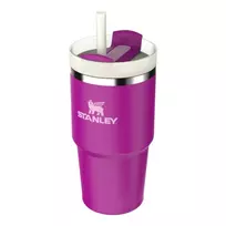 stanley quencher h2.0 flowstate tumbler - Termopuodelis Stanley The Quencher H2.0 FlowState Tumbler, 0.59 l, violet blossom sp. - 2 nuotrauka