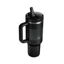 stanley gertuve 1.18 - Termopuodelis Stanley Quencher ProTour Flip Straw Tumbler, 1.18 l, black fade - 2 nuotrauka