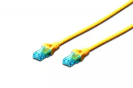 pvc tinklai - LogiLink Patchcord CAT 5e UTP 5m Yellow - 4 nuotrauka