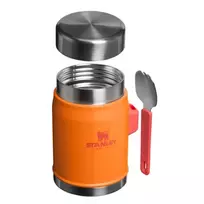 maisto termosas - Stanley The Legendary Food Jar + Spork, 0.4 l, Oranžinė (Orange) - 2 nuotrauka