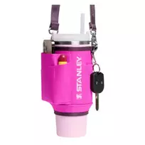 gertuve stanley quencher 0.89 - Stanley The All-Day Quencher Carry-All, 0.89 l, Violet Blossom (Violetinė) - 3 nuotrauka
