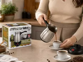kavos indas - Brock ECP 105, 0.5 l, Juodas/Nerūdijančiojo plieno (Black/Stainless Steel) - 2 nuotrauka