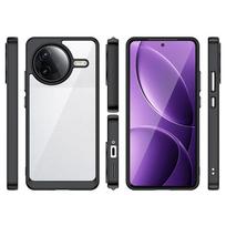 telefonas poco - Išorinė erdvė - dėklas su geliniu rėmeliu Xiaomi Poco F7 Ultra - Juodas - 7 nuotrauka