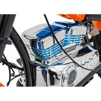 elektrinis motociklas - Elektrinis motociklas Chopper Warrior, Orange - 10 nuotrauka