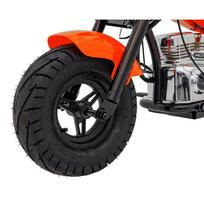 elektrinis motociklas - Elektrinis motociklas Chopper Warrior, Orange - 13 nuotrauka