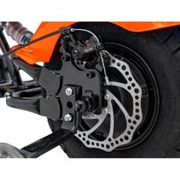 elektrinis motociklas - Elektrinis motociklas Chopper Warrior, Orange - 14 nuotrauka