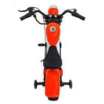 elektrinis motociklas - Elektrinis motociklas Chopper Warrior, Orange - 16 nuotrauka