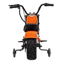 elektrinis motociklas - Elektrinis motociklas Chopper Warrior, Orange - 18 nuotrauka
