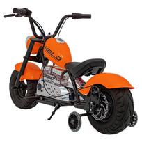 elektrinis motociklas - Elektrinis motociklas Chopper Warrior, Orange - 19 nuotrauka