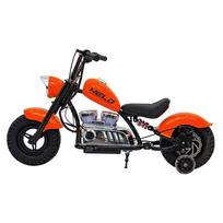 elektrinis motociklas - Elektrinis motociklas Chopper Warrior, Orange - 20 nuotrauka