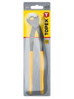 plyteliu karpymo - Glazūruotų plytelių replės TOPEX, 19 cm - 2 nuotrauka