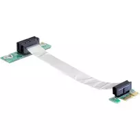pci riser - Delock PCI Express x1 to x1 riser card su 13 cm lanksčiu kabeliu kairėje pusėje (Left) - 2 nuotrauka