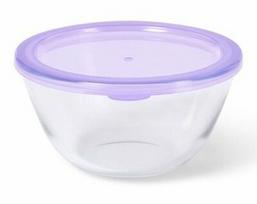 Fissman Bowl With Lid 21x10cm 2.1l Purple