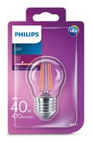 led lemputes e27 40w - Philips Classic LED Bulb P45 E27 4W Warm White - 3 nuotrauka