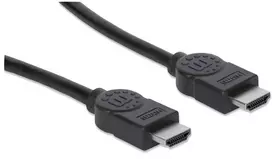 monitoriaus kabelis - Manhattan Monitor Cable HDMI to HDMI Black 5m - 2 nuotrauka