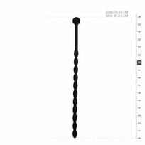 dilators - Sinner Gear Silikoninis Dilatorius Juodas (Black) - 2 nuotrauka